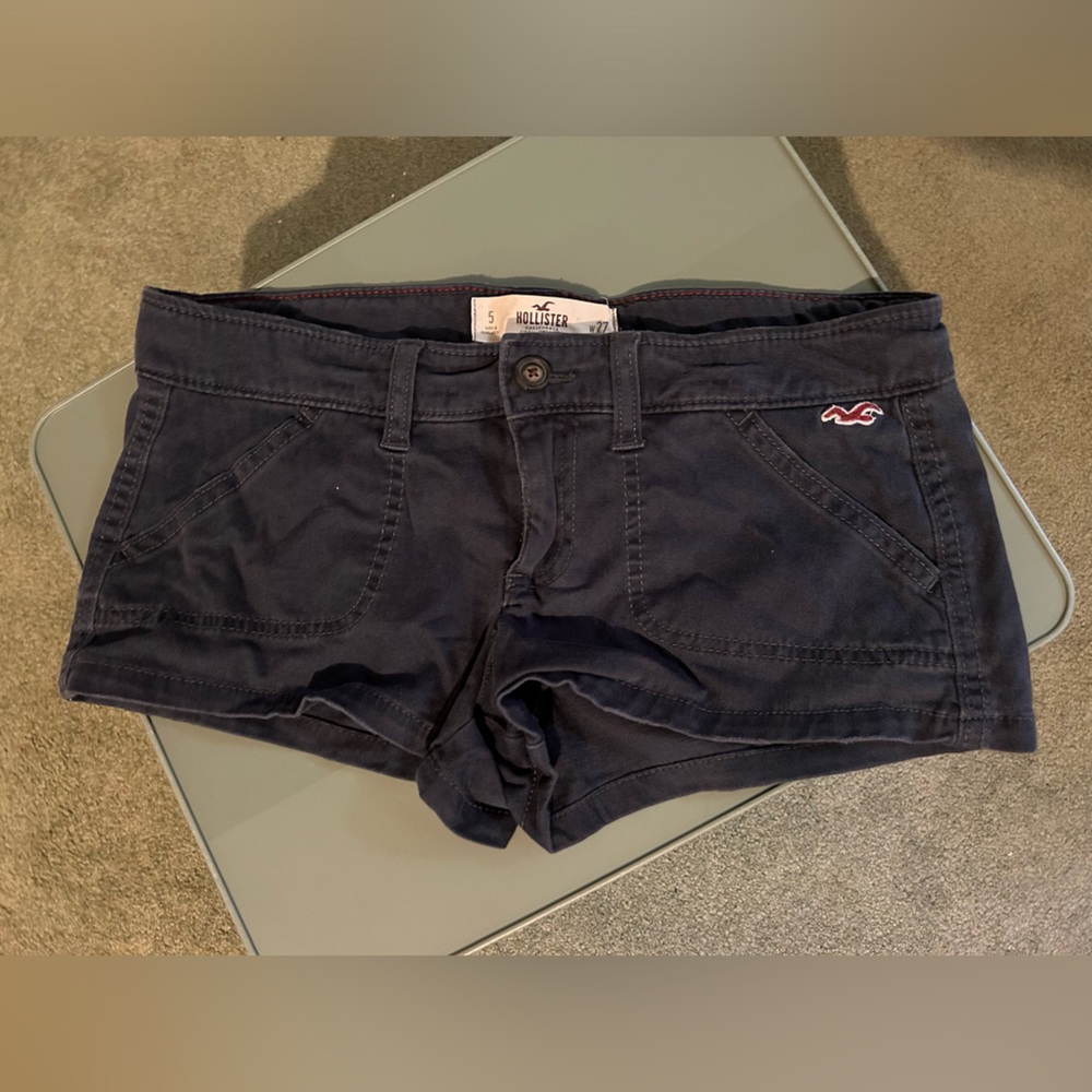 Hollister Women's Navy Shorts